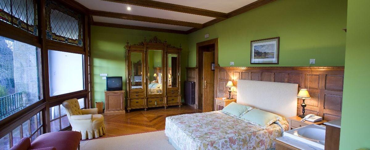 Termas De Cuntis - Hotel Castro Do Balneario Екстериор снимка